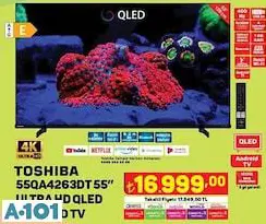 TOSHİBA 55 ULTRA HD SMART LED TV AKILLI TELEVİZYON